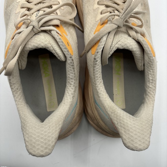 Hoka One One Clifton 9 Women's 9.5 B Vanilla/Astral 1127896 VLS Running Shoes - Picture 10 of 13